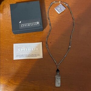 Black and Silver Necklace